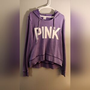 PINK Victoria's Secret Purple Sweatshirt With Hood